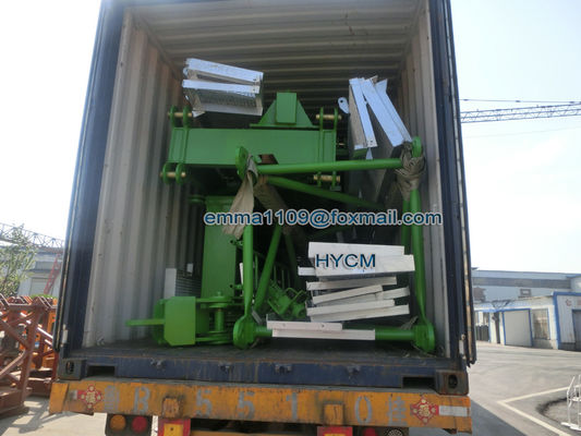 QTZ125 (6515) বিল্ডিং টাওয়ার ক্রেন 10t লোড 50m উচ্চতা মূল্য