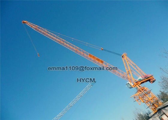 D5020 জিব টাওয়ার ক্রেন লুফিং টাইপ 50m বুম 2.0t শেষ লোড স্পেসিফিকেশন