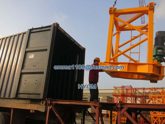 সিভিল নির্মাণ প্রকল্পের জন্য TC5610 6 টন জিব টাওয়ার ক্রেন