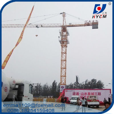 TC6012 শুল্ক ইউনিয়ন CU-TR EAC সার্টিফিকেট সহ টপকিট টাওয়ার ক্রেন