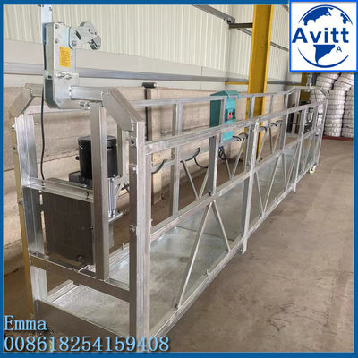 ZLP630 ওয়ার্কিং প্ল্যাটফর্ম 630kg উইন্ডো পরিষ্কারের সাসপেন্ড গন্ডল