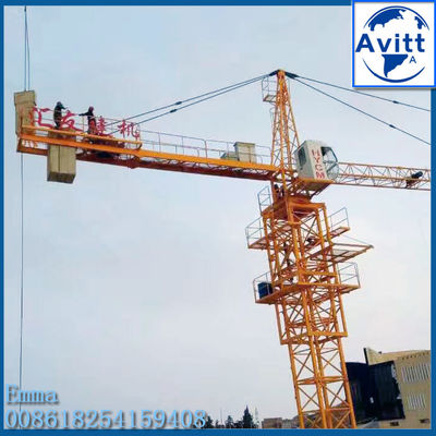 4T TC5010 হাইড্রোলিক টেলিস্কোপিক টাওয়ার ক্রেন শীর্ষ-স্লেভিং প্রকার সরঞ্জাম
